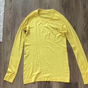 Lululemon Chartreuse Top